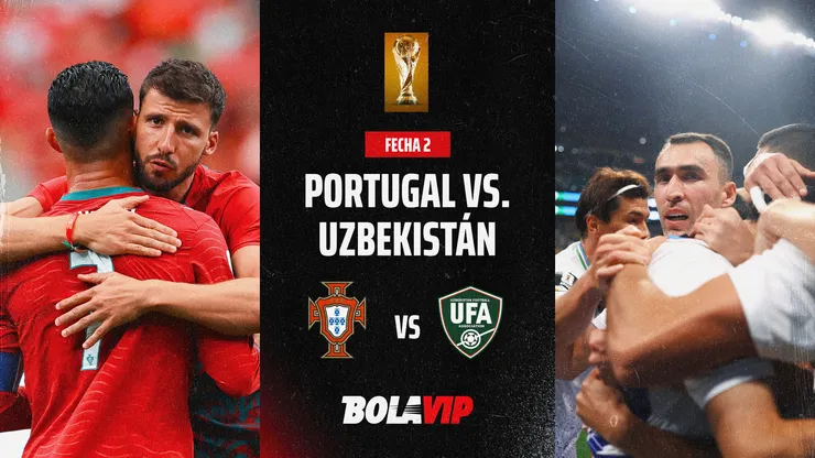EN VIVO Y GRATIS HOY Portugal de Cristiano Ronaldo vs. Uzbekistán por la fecha 2 del Mundial 2026