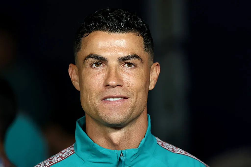 Cristiano Ronaldo anotó un doblete ante Uzbekistán (Photo by Charlotte Wilson/Getty Images).