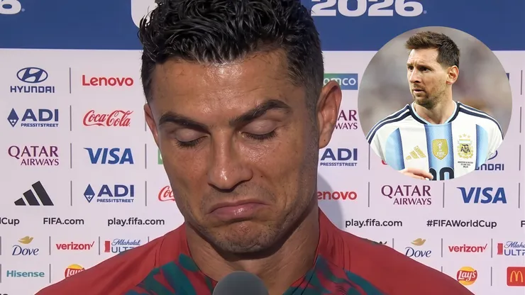 Enojo total de Cristiano Ronaldo cuando le preguntaron por Lionel Messi!