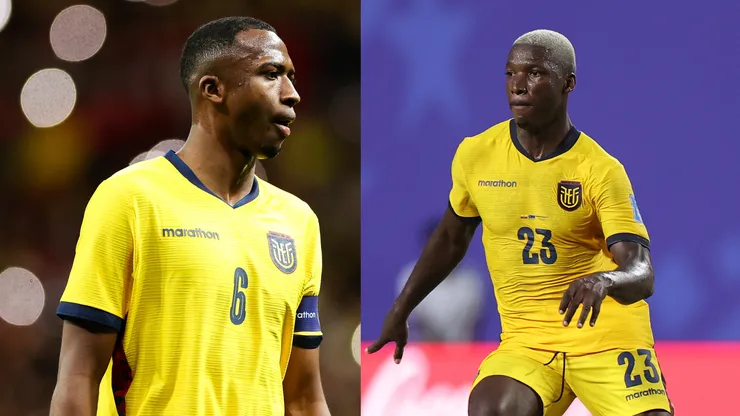 La foto de Moisés Caicedo y William Pacho que genera críticas