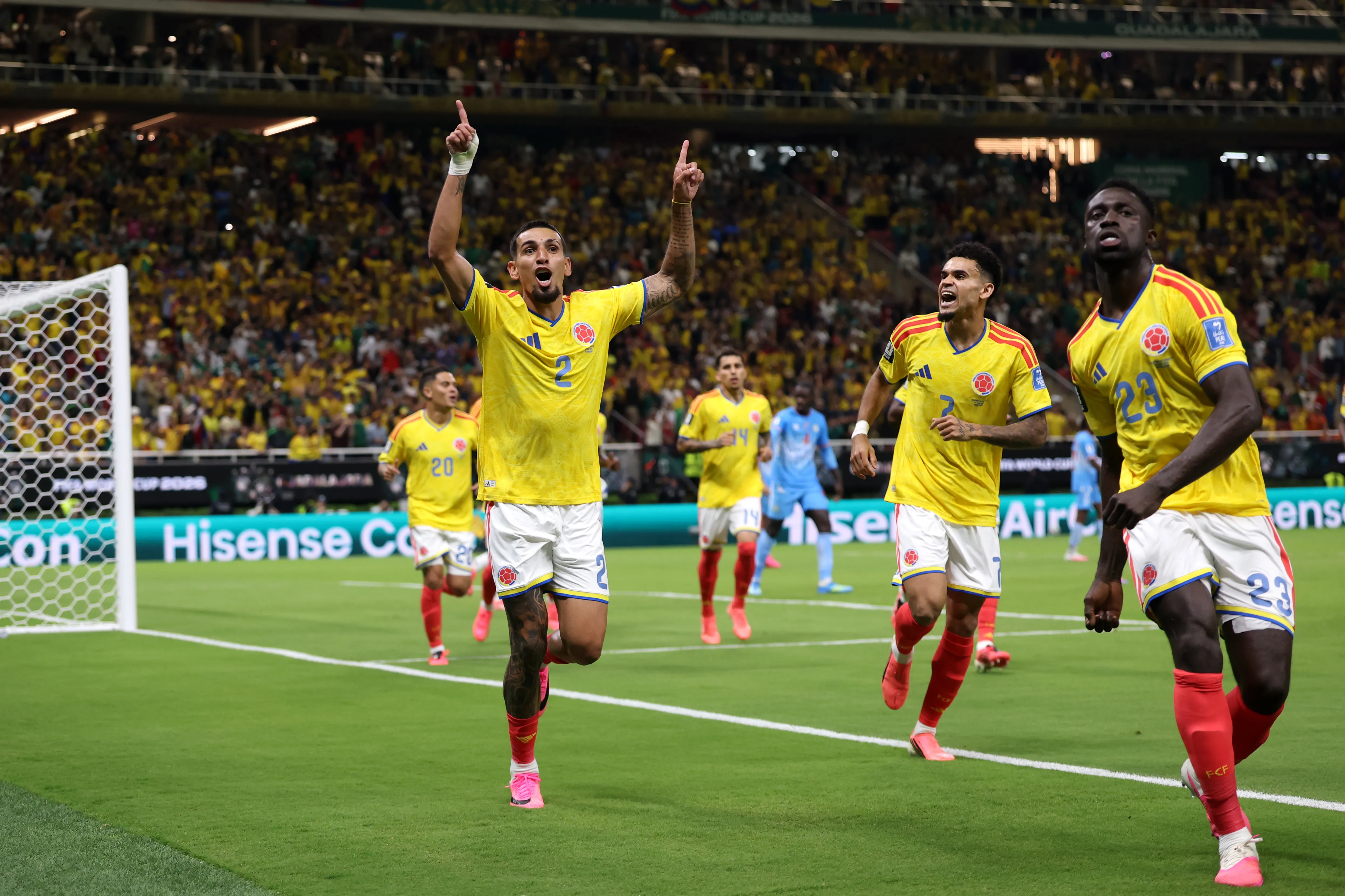 Colombia venció a RD. Congo. (Foto: GettyImages)