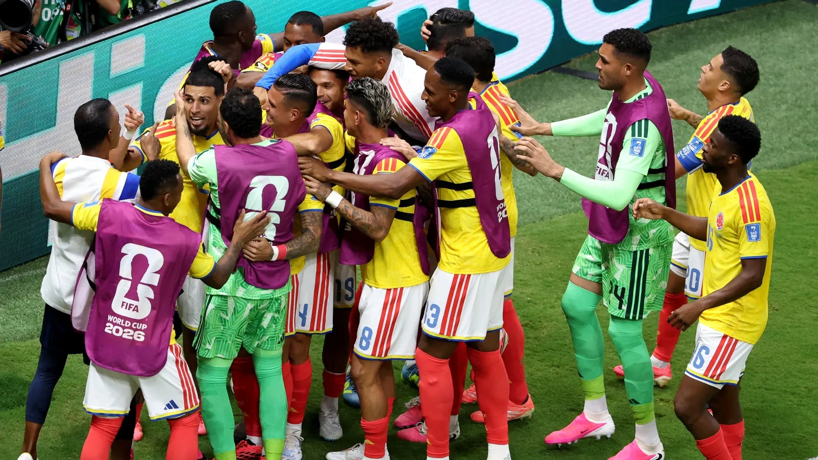 Muñoz, goleador de Colombia en este Mundial: GETTY