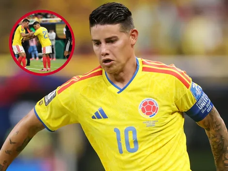 James elogió a Juanfer Quintero: “Su zurda es única”