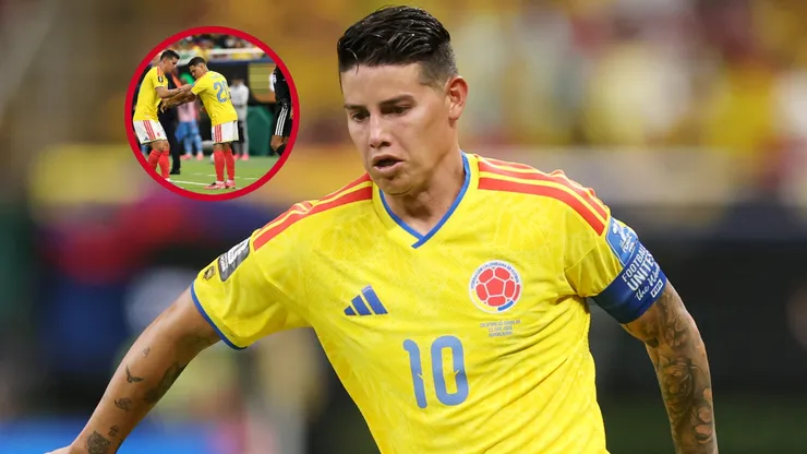 James no dudó y elogió a Juanfer Quintero por todo lo alto.