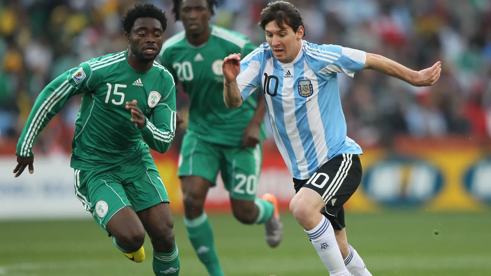 Solo en Sudáfrica, quien debutó primero entre Messi y CR7 no marcó más goles: GETTY