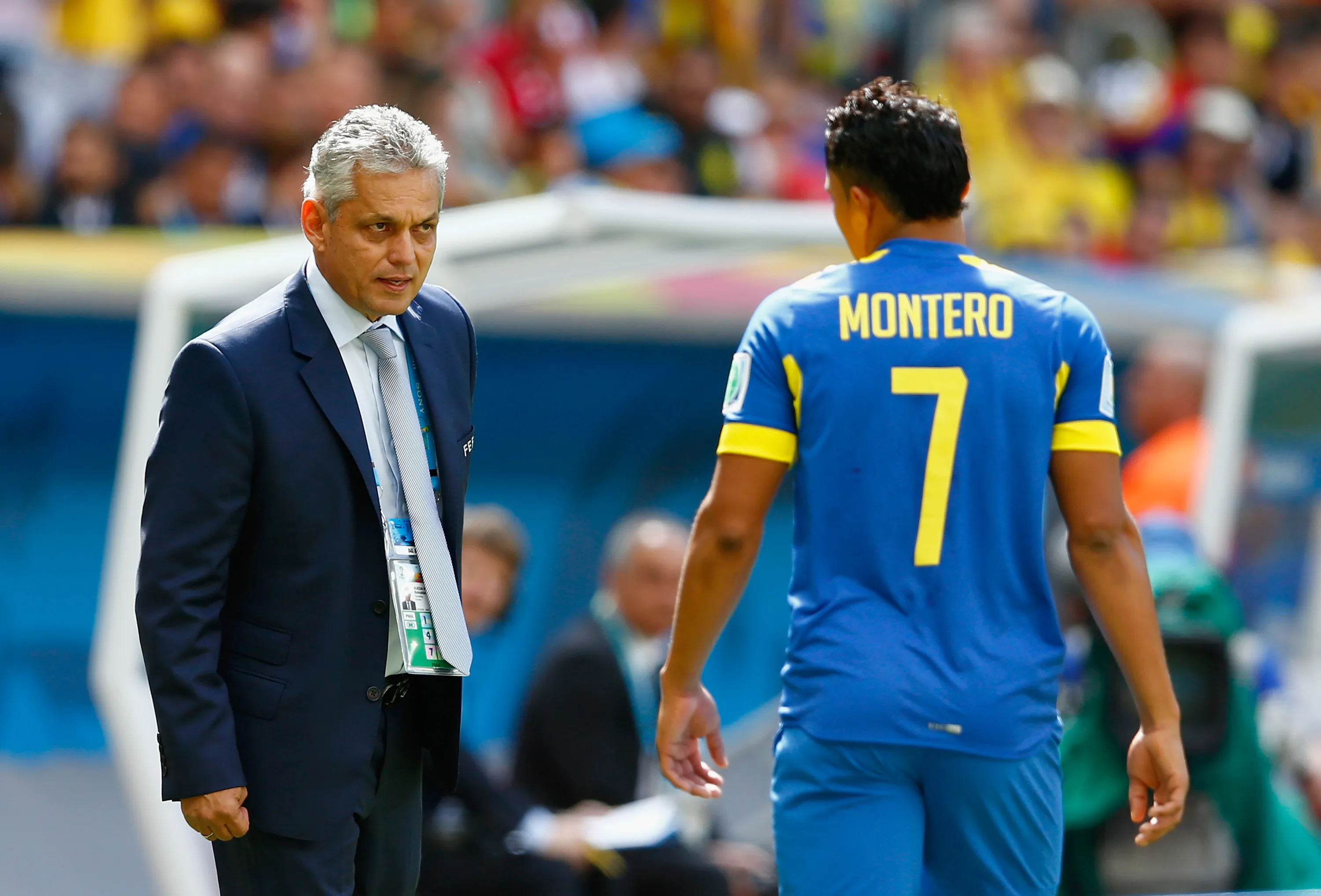 Reinaldo Rueda dirigió a Ecuador en el Mundial 2014. Foto: Getty.