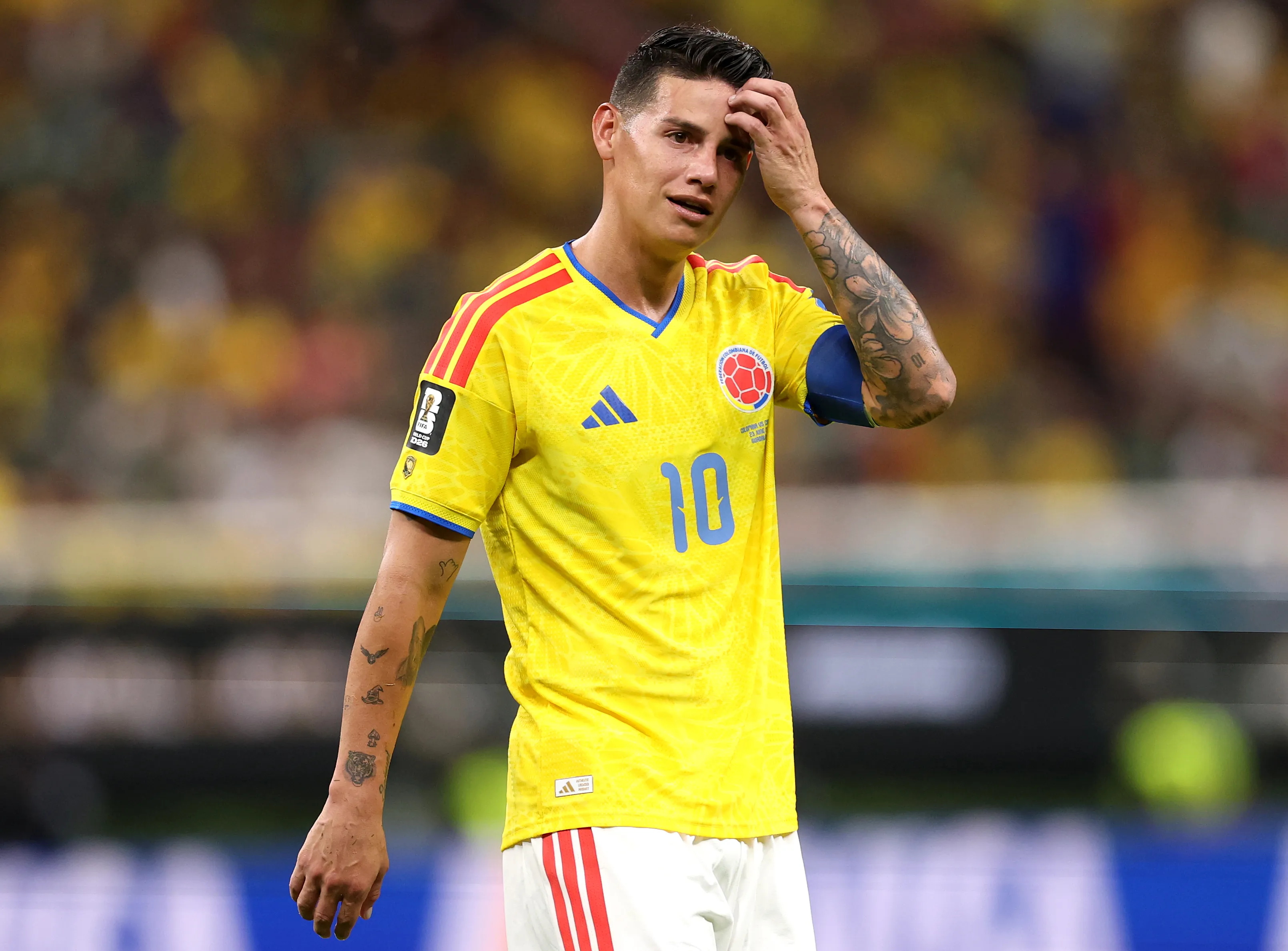 James Rodríguez fue titular ante RD. Congo. (Foto: GettyImages)