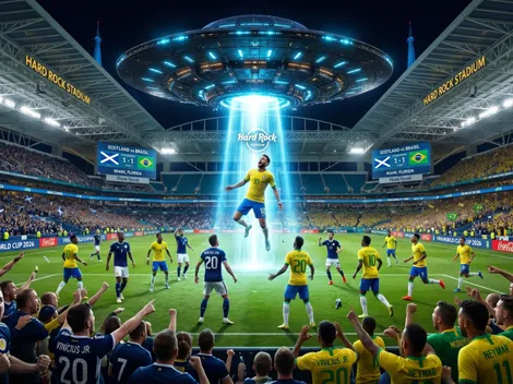 Mundial 2026: revelan que habrá una abducción extraterrestre en Brasil vs. Escocia