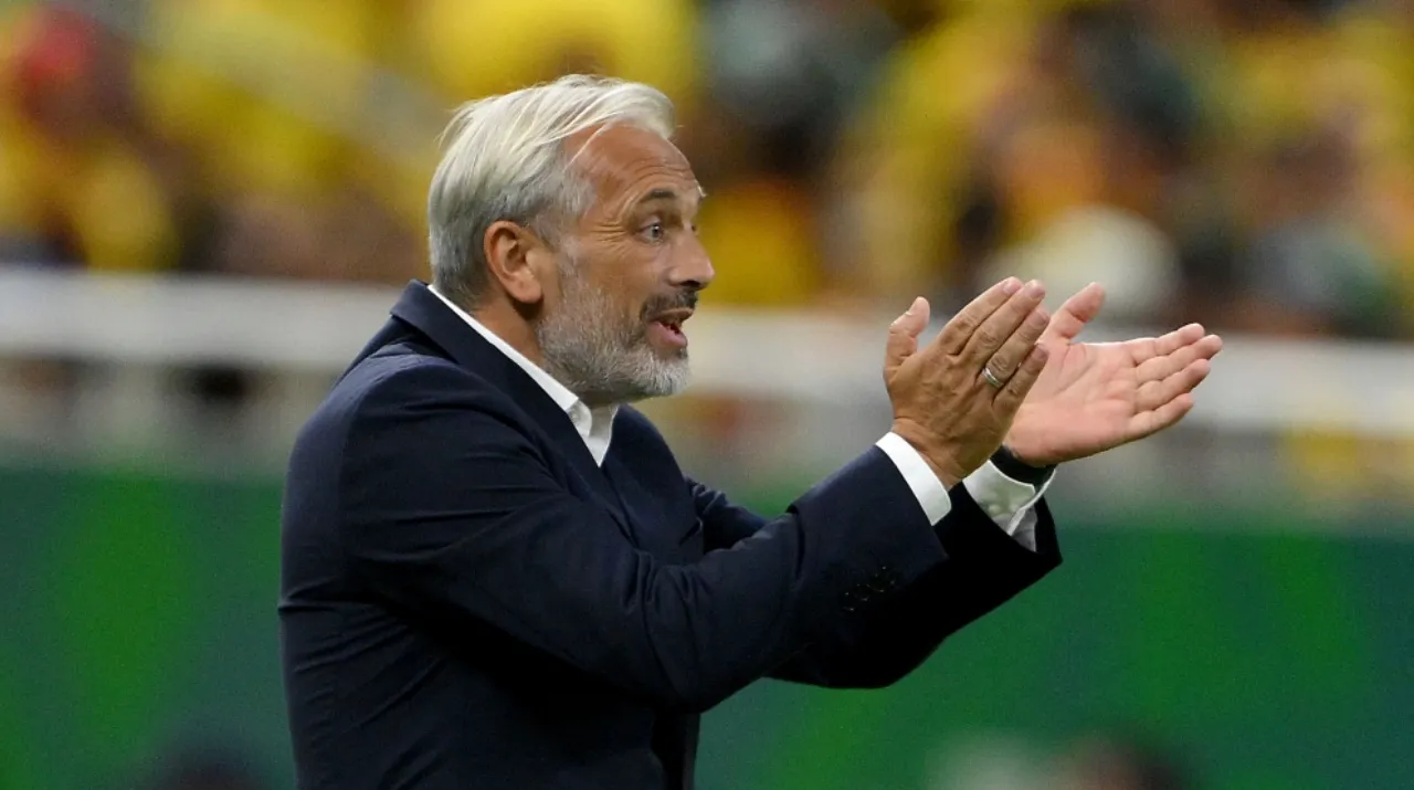 Sébastien Desabre en Colombia vs. Congo. (Foto: Getty Images)