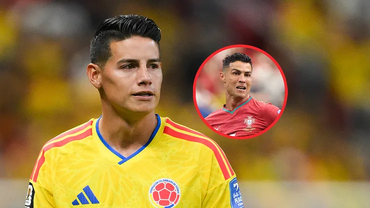 James Rodríguez enfretará por primera vez a Cristiano Ronaldo en un Mundial.