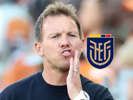 Después de perder Julian Nagelsmann, DT de Alemania, le puso este apodo a la Selección de Ecuador