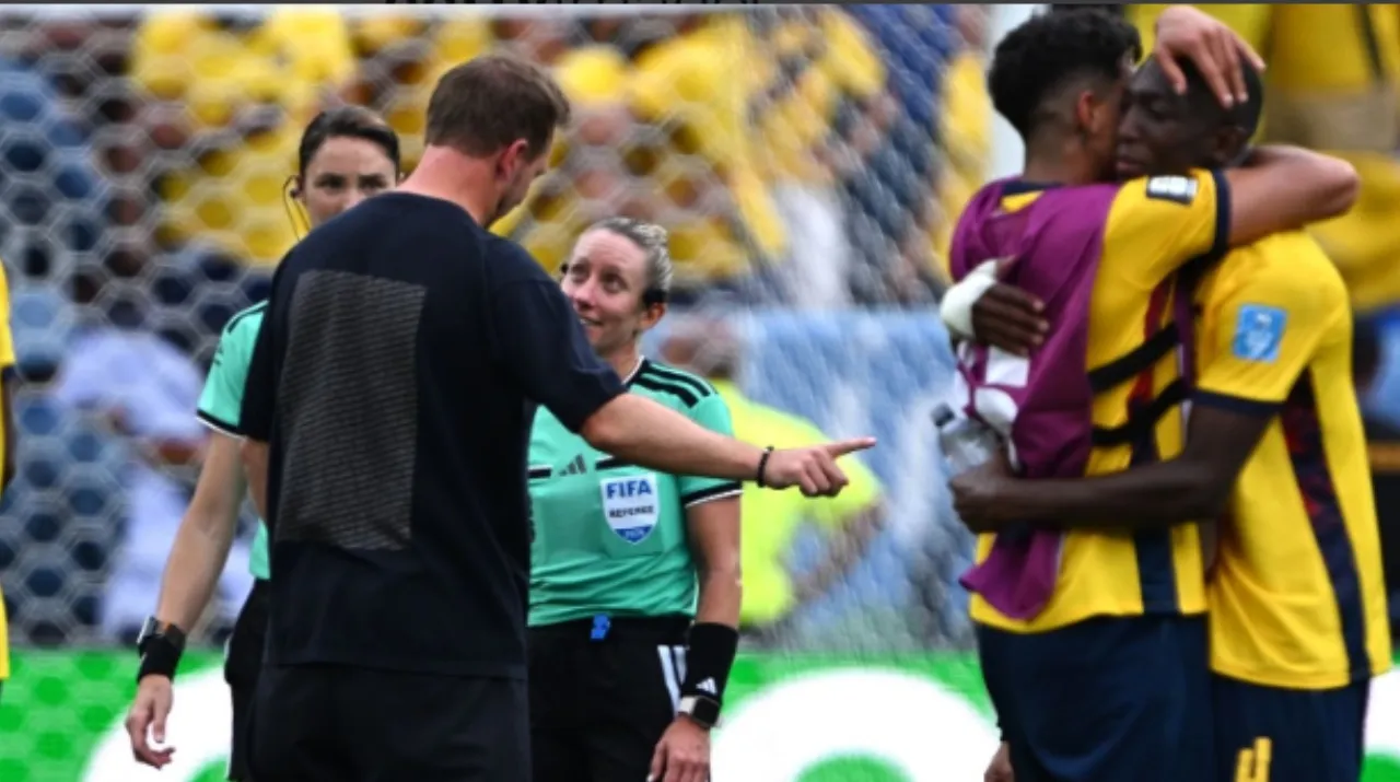 Julian Nagelsmann en la derrota con Ecuador. (Foto: Getty Images)