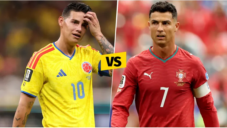 Las alineaciones de Portugal y Colombia para jugar en el Mundial 2026