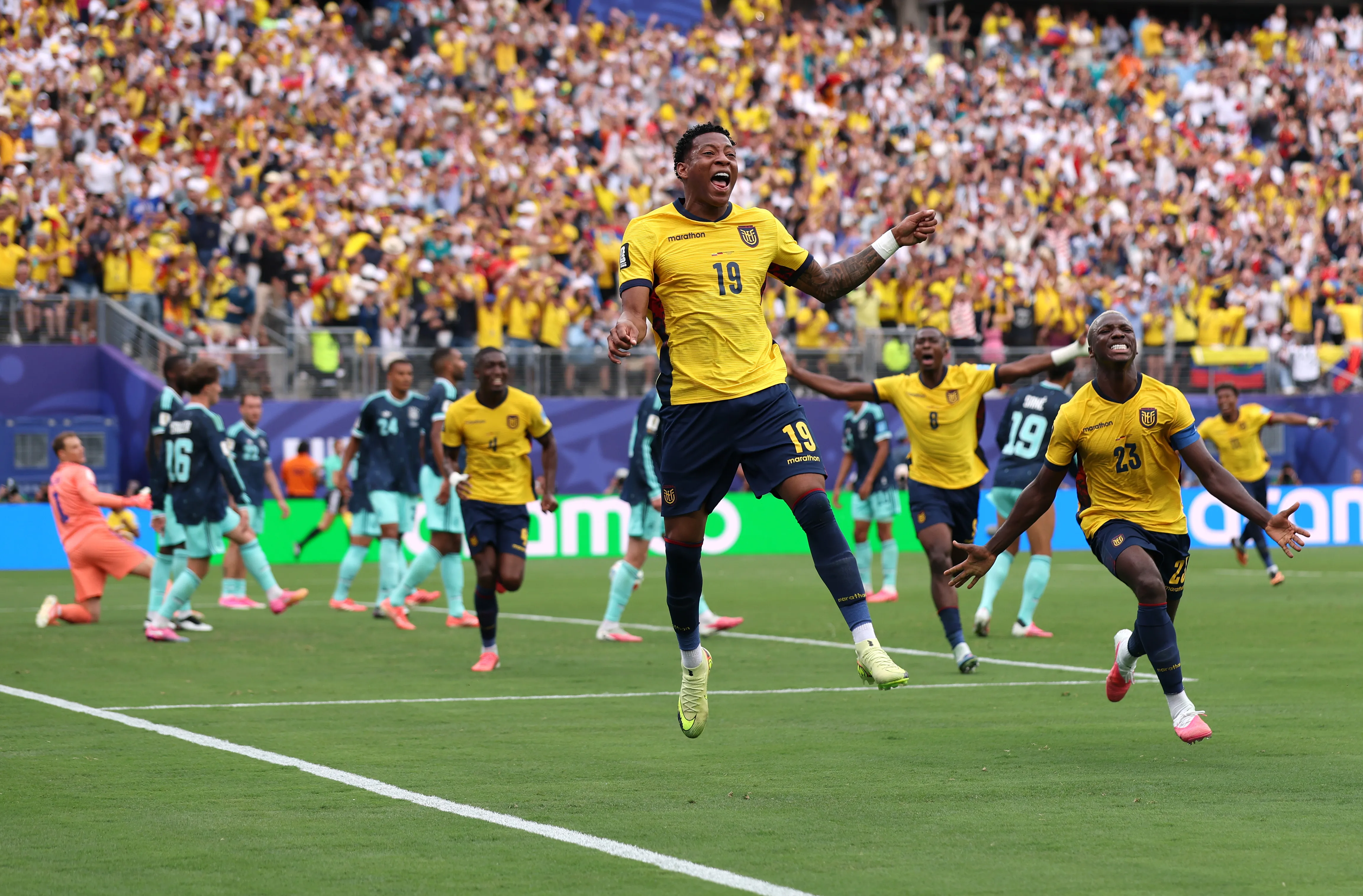 Plata marcó el gol de la victoria ante Alemania. (Foto: GettyImages)
