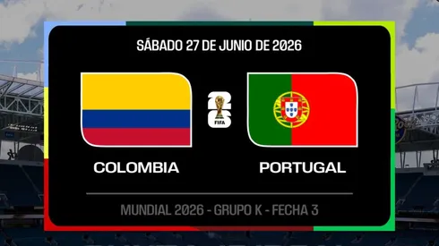 Dónde ver EN VIVO Colombia vs. Portugal con CR7 por el Mundial 2026: canales de TV y streaming