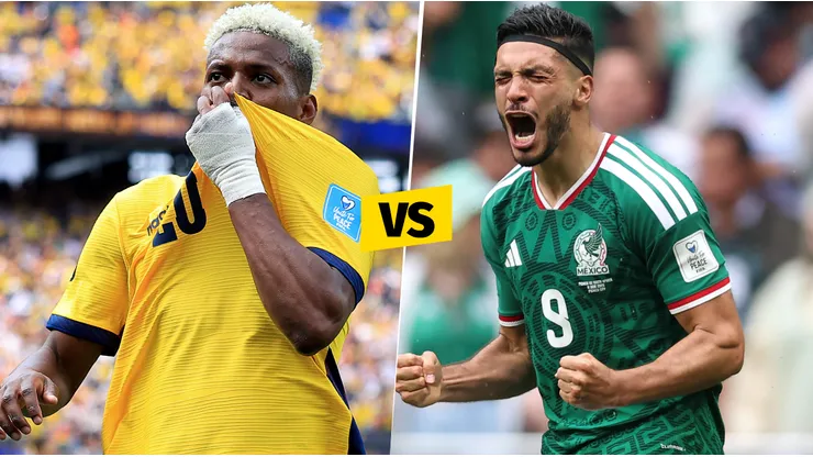 Día, horarios y canales para ver el Ecuador vs México en el Mundial 2026