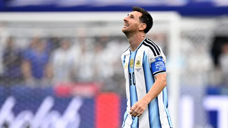 Lionel Messi, capitán de Argentina.