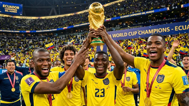 El camino de ecuador para ser campeón del mundo 2026. Imagen generada por IA