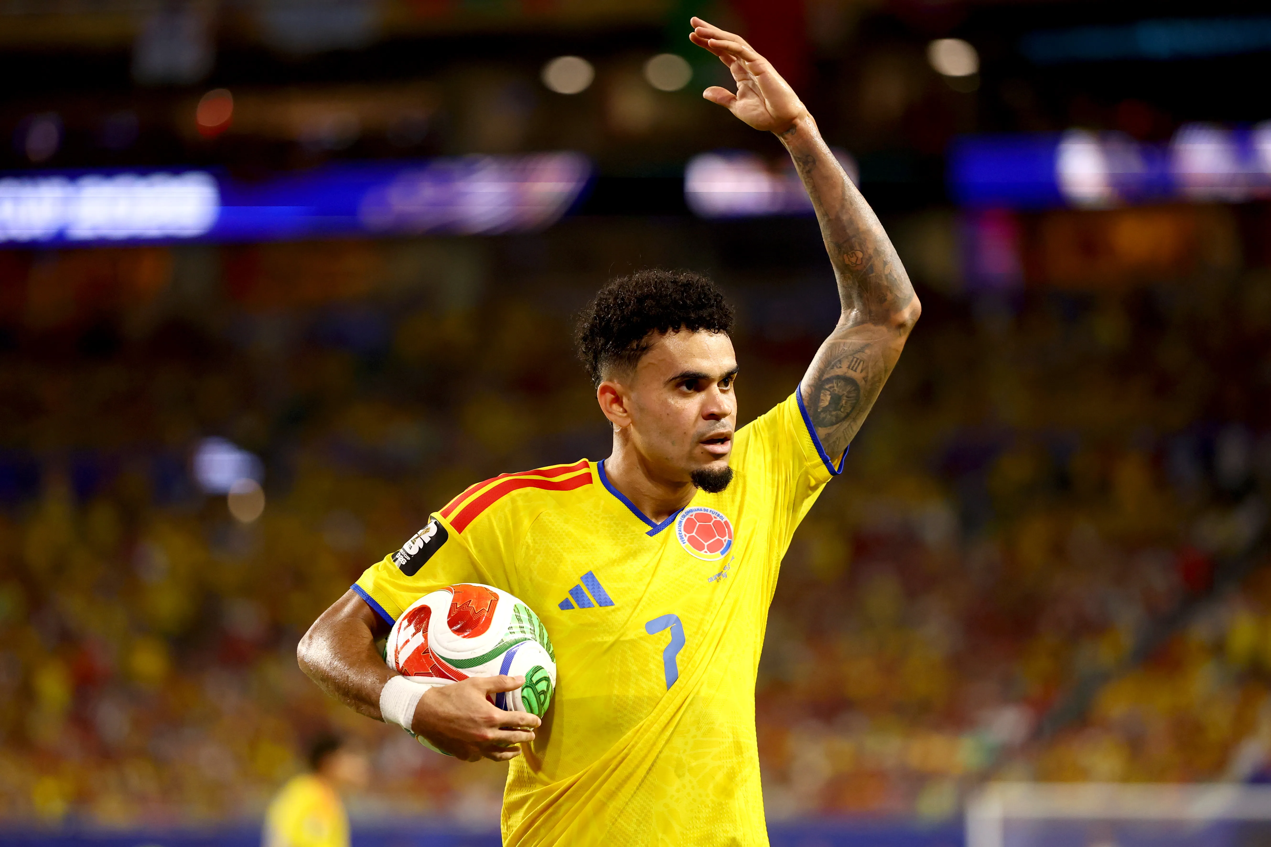 Luis Díaz fue criticado por los hinchas. (Foto: GettyImages)