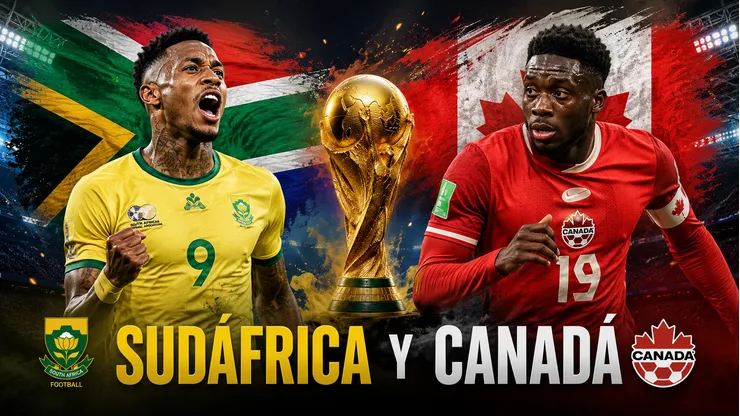 Sudáfrica y Canadá frente a frente por un boleto a octavos de final del Mundial 2026.
