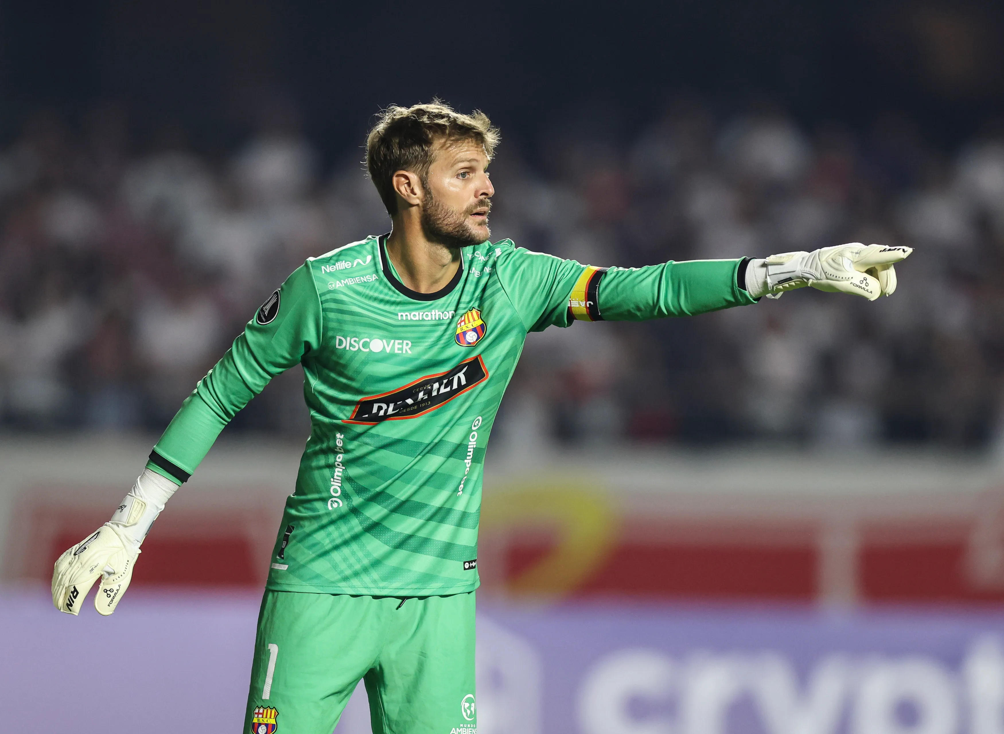 Javier Burrai fue campeón con Barcelona SC de Ecuador.