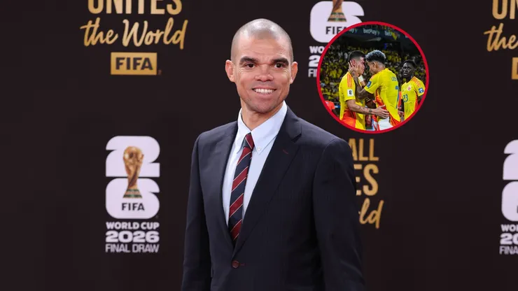 Pepe le pidió fotos a James y Luis Díaz en Miami.