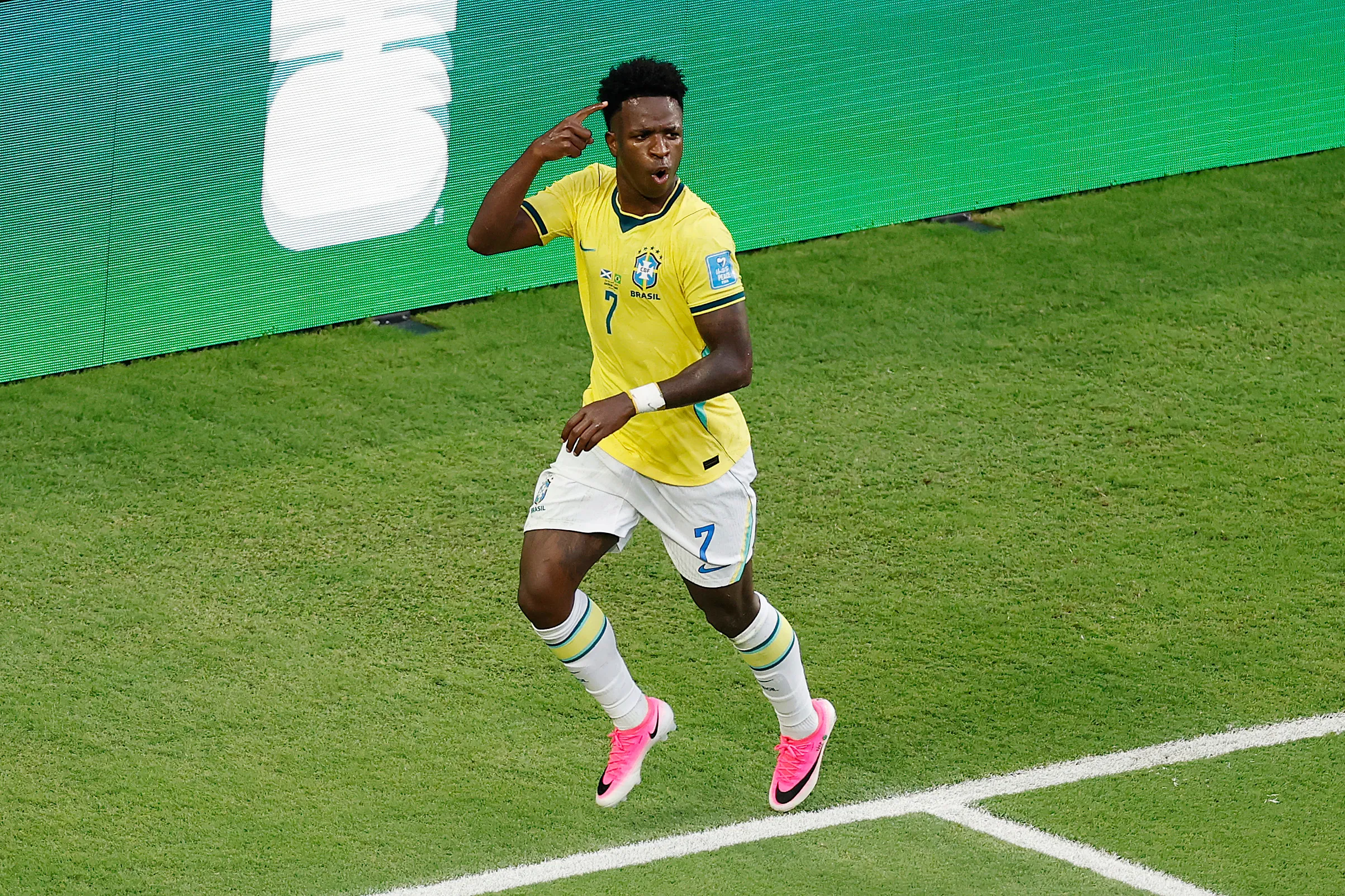 Vinicius Junior viene siendo la figura de Brasil en el Mundial 2026. (Foto: GettyImages)
