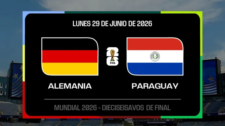 Alemania vs. Paraguay por el Mundial 2026.