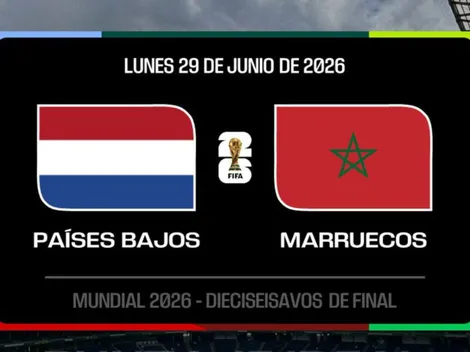 Dónde ver EN VIVO Países Bajos vs. Marruecos por los 16vos del Mundial 2026: canales de TV y streaming