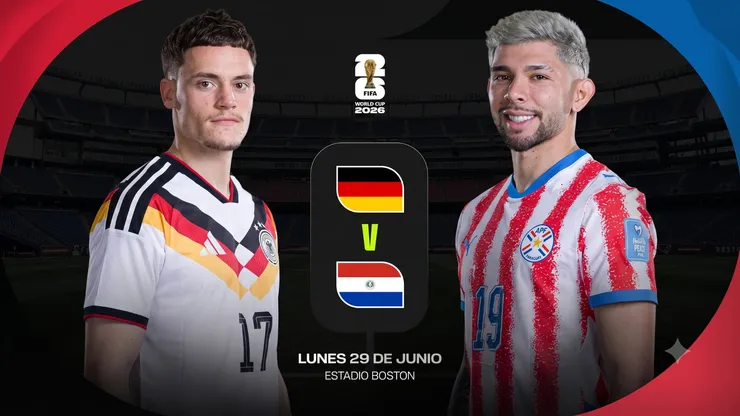 Alemania vs. Paraguay por el Mundial 2026.
