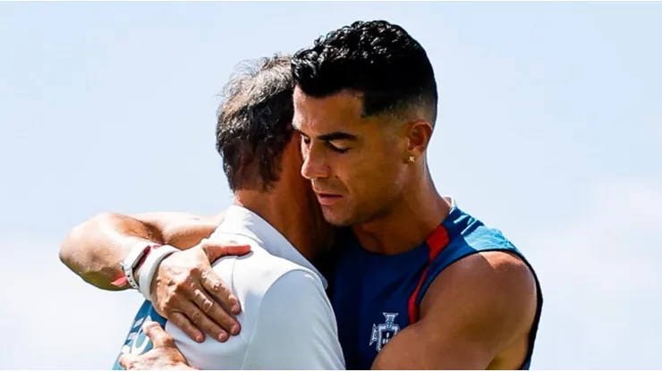 Ricardo Carvalho y Cristiano Ronaldo.