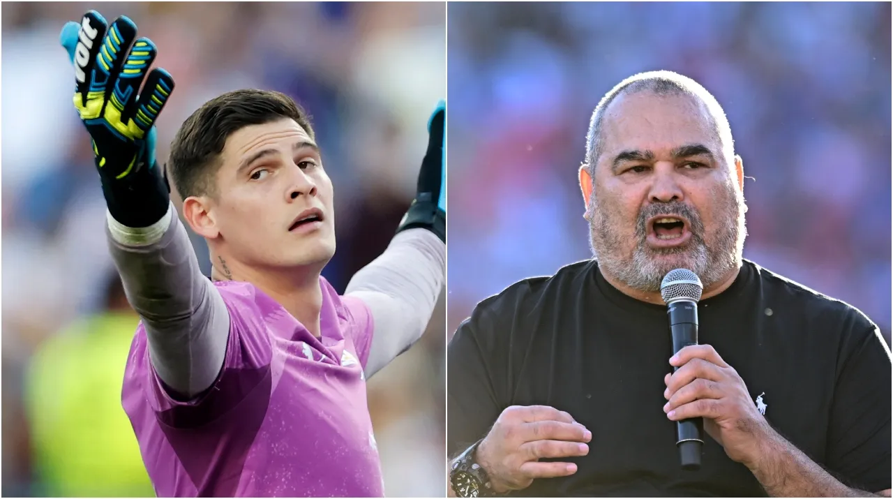 Orlando Gill y José Luis Chilavert. (Foto: Getty Images)