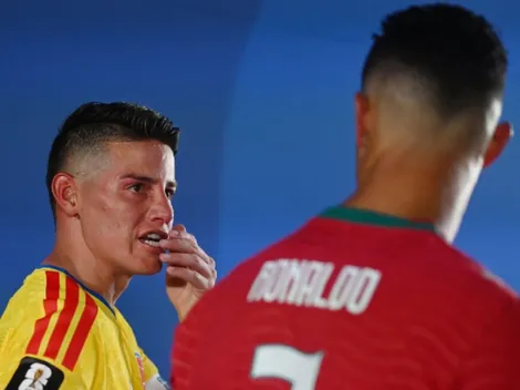 El apodo que Cristiano Ronaldo le puso a James en el Mundial