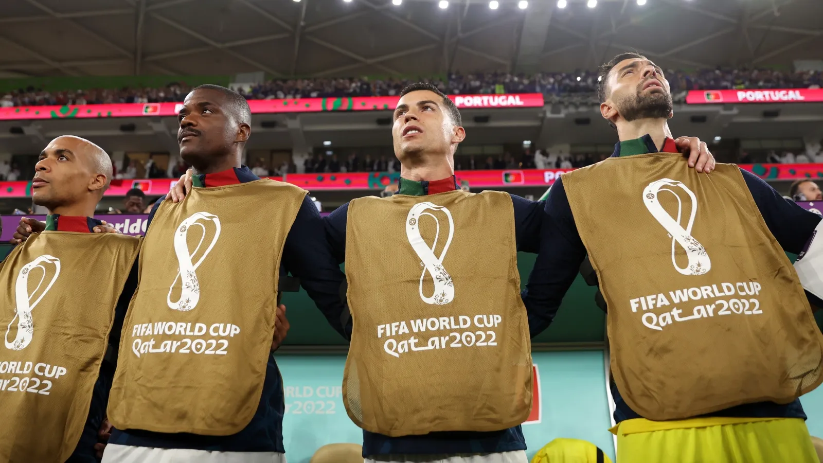 Marruecos en cuartos del 2022, última vez que CR7 fue al banco vs. Portugal: GETTY
