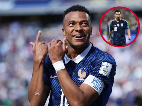 Mensaje de Mbappé a Messi tras quedar a un gol de su récord
