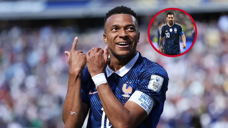 Mbappé lanzó un mensaje a Messi mientras compiten por el récord de goles en Mundiales.