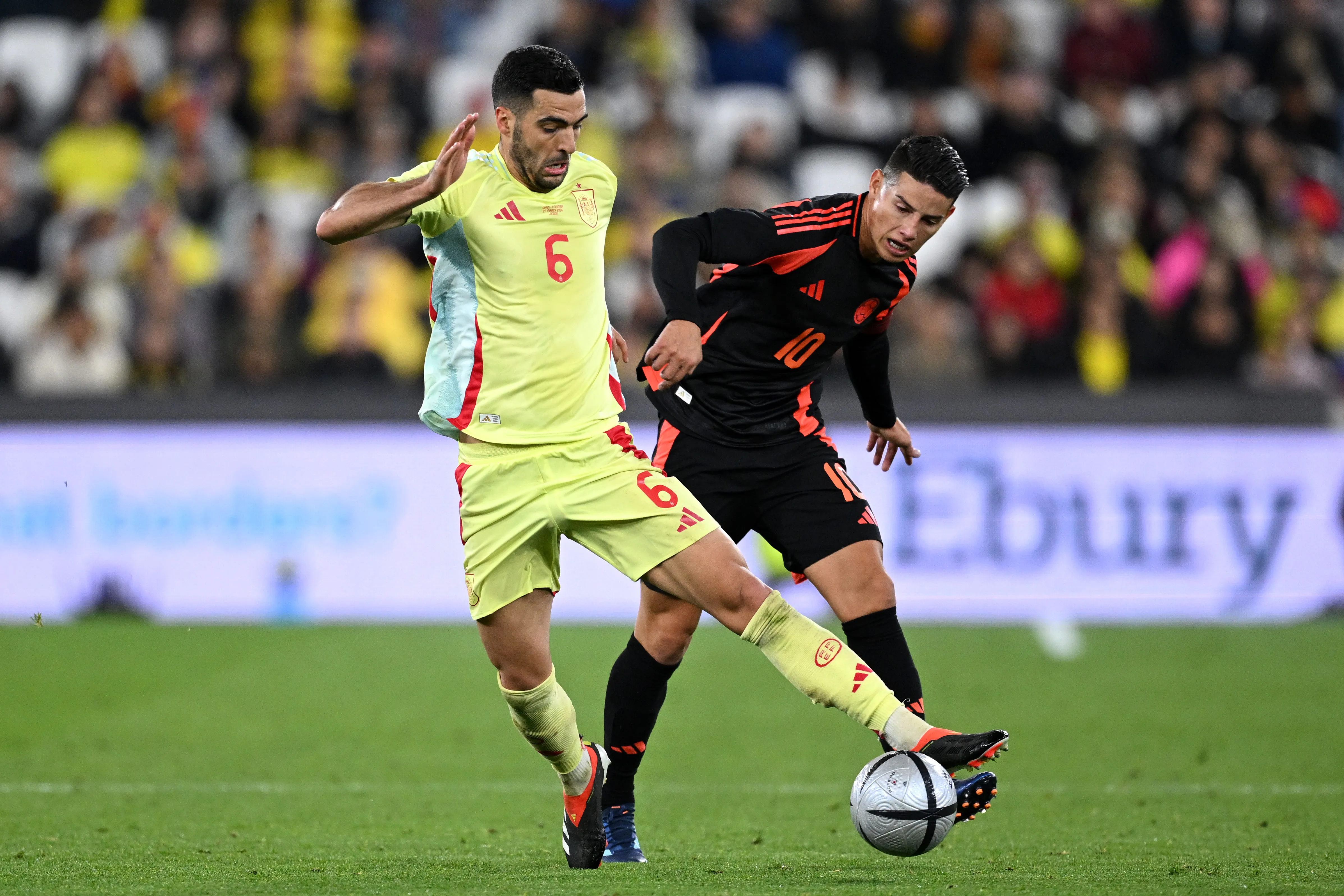 Colombia vs. España 2024. Foto: Getty