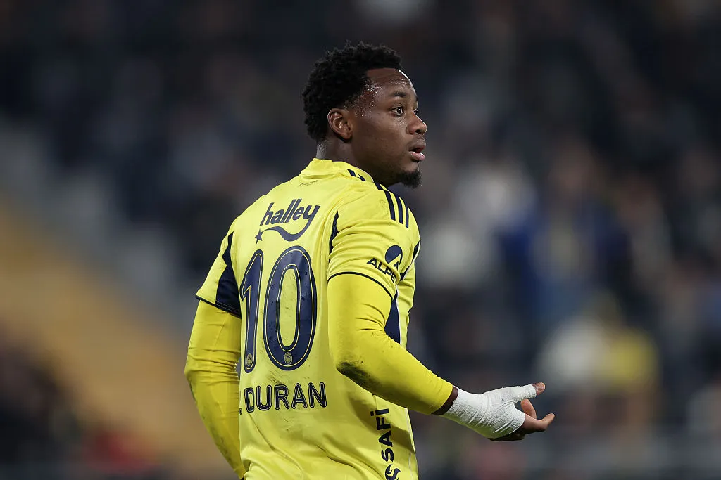 Jhon Durán ya jugó en Turquía, pero con el Fenerbahce. Foto: Getty.