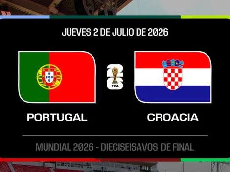 Dónde ver EN VIVO Portugal vs. Croacia por los 16vos del Mundial 2026: canales de TV y streaming