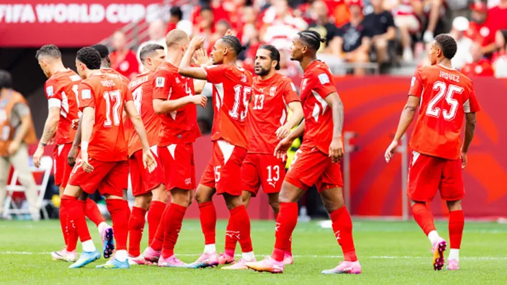 Jugadores de Suiza.