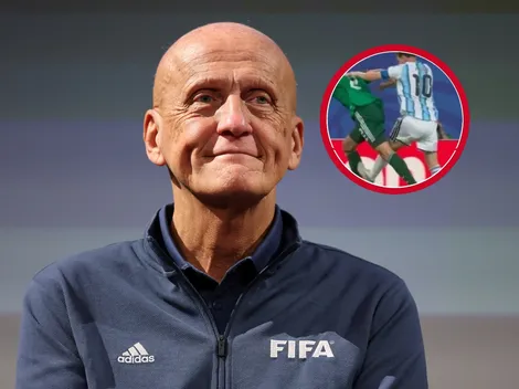 Colina defendió a Messi tras la roja a Balogun