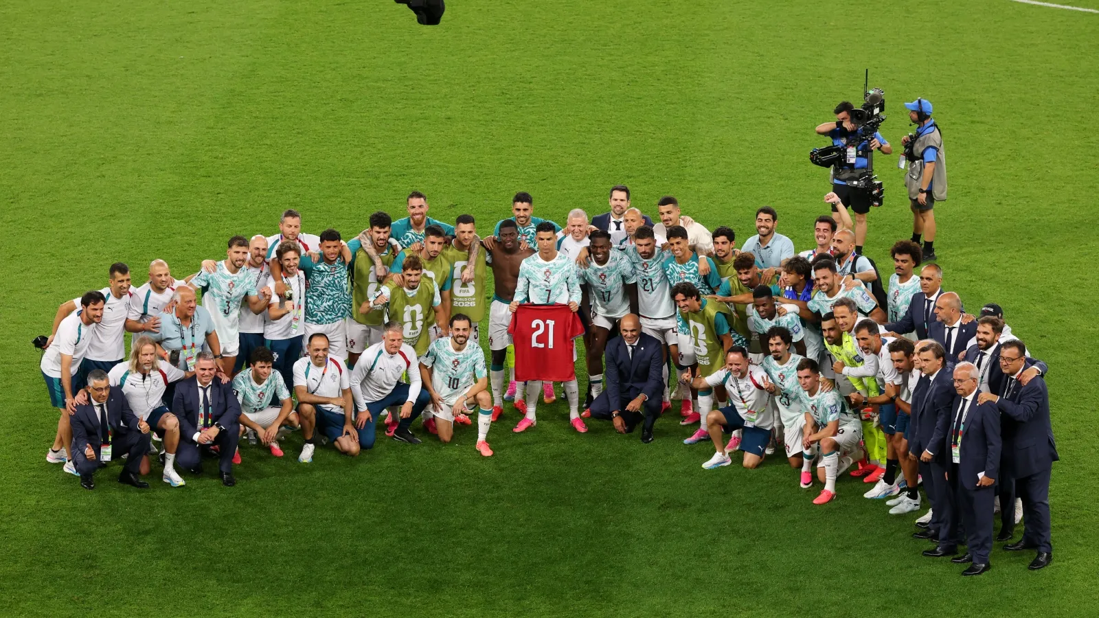 Portugal rindió tributo a Diogo Jota tras derrotar a Croacia: GETTY