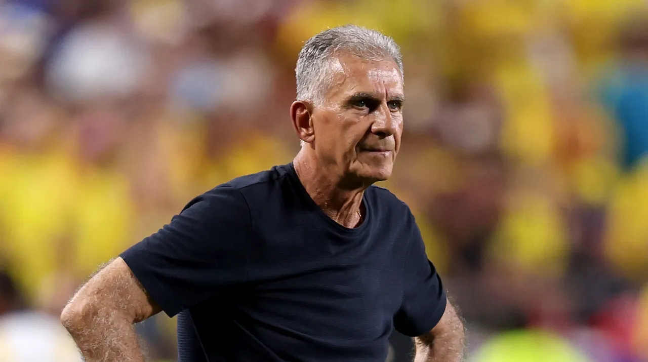 Carlos Queiroz en Colombia vs. Ghana. (Foto: Getty Images)