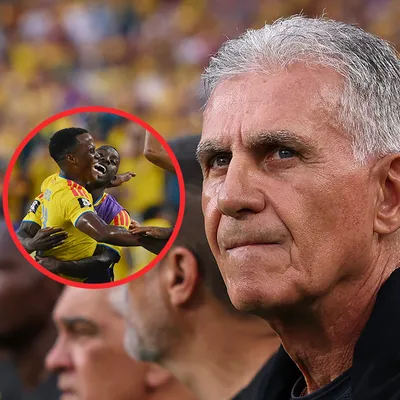 Queiroz se rinde ante el nivel de Colombia con ocho palabras