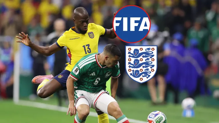 FIFA le da la espalda a Ecuador y así ayuda a Inglaterra para jugar contra México