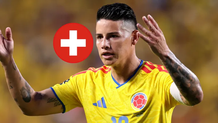 James Rodríguez es duda para jugar con Suiza por este motivo