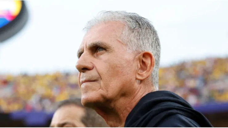 Carlos Queiroz en Colombia vs. Ghana del Mundial 2026.