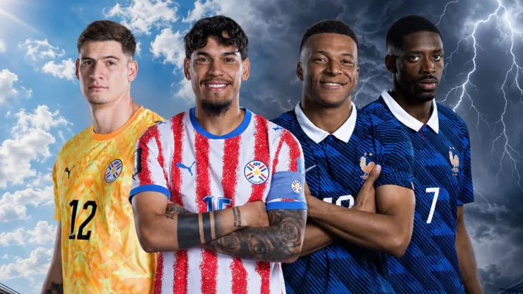 Paraguay vs. Francia por el Mundial 2026.