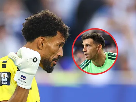El gesto de Vozinha que copió Dibu Martínez en pleno Mundial