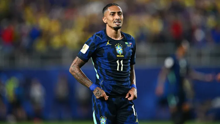 Raphinha, delantero de Brasil.